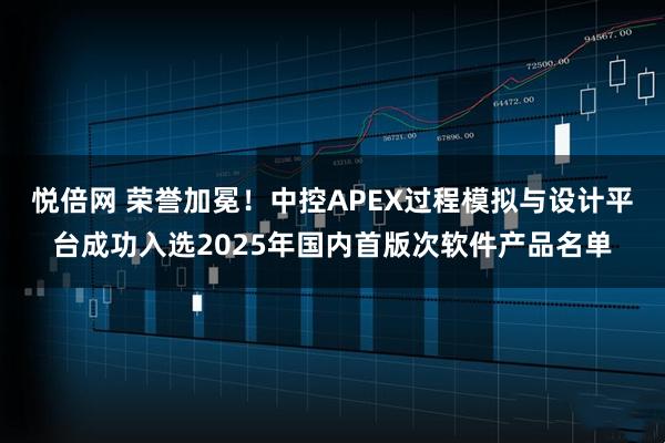 悦倍网 荣誉加冕！中控APEX过程模拟与设计平台成功入选2025年国内首版次软件产品名单